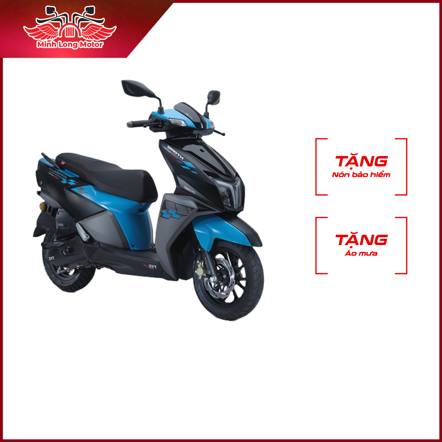 Xe Tay Ga TVS NTORQ 125cc