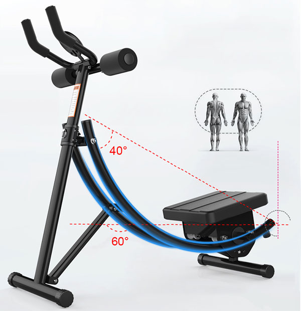 Máy tập cơ bụng AB Vertical