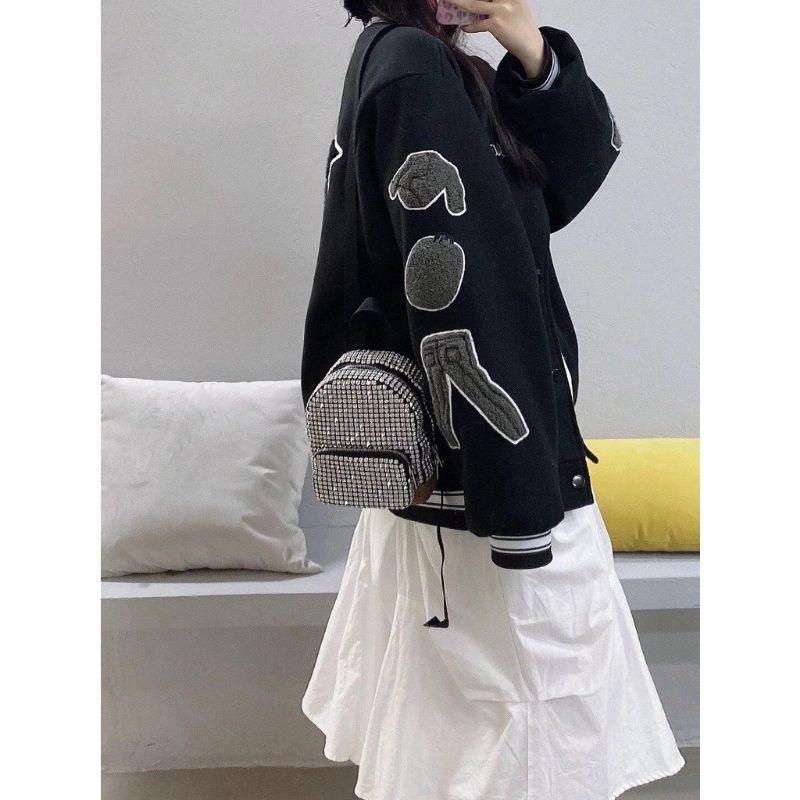 Balo đính đá wang full hộp MP KEN thời trang giá rẻ cute dễ thương dáng xinh đi học đi chơi cá tính