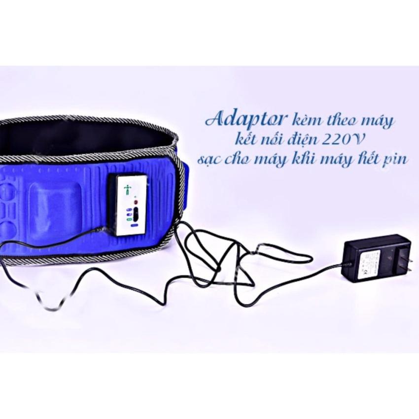 Đai mát xa m mỡ bụng X5 tích hợp pin + Tặng 1 máy massage cầm tay MIMO