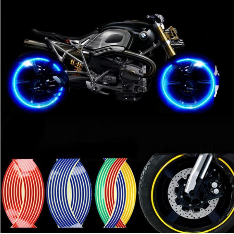 Bộ decal dán phản quang vành xe 206635