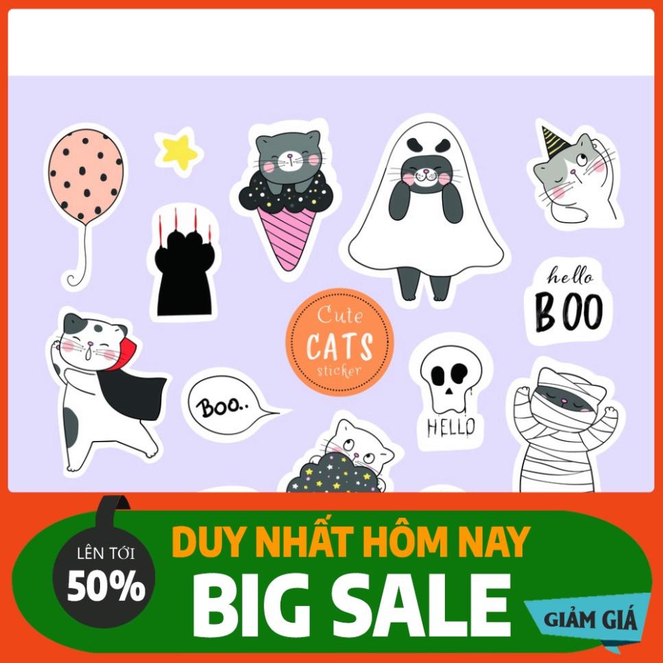 Combo 10 sheet sticker dán đồ chơi cực xinh xắn, phù hợp cho sổ tay, laptop, mũ bảo hiểm và vali.