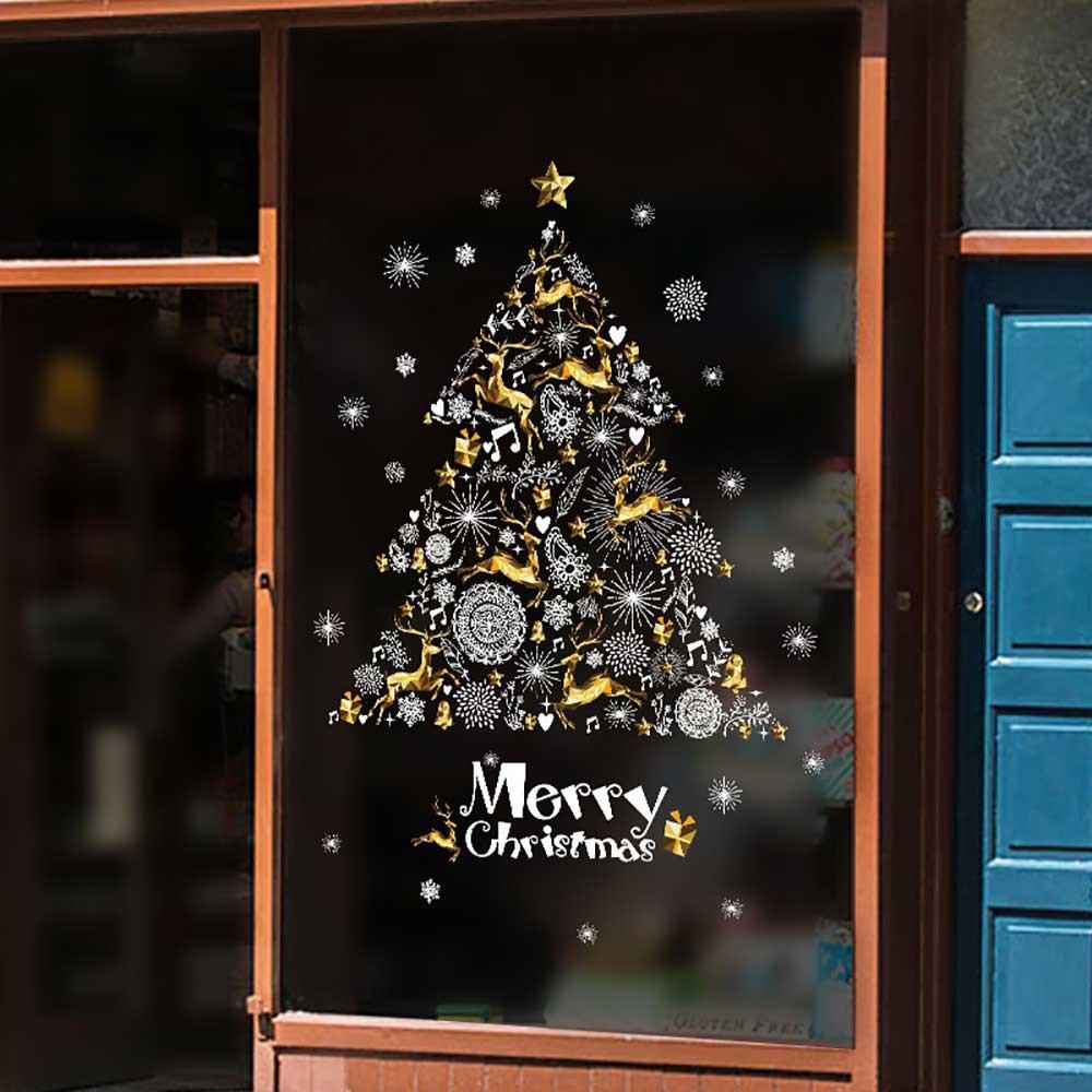 DECAL TRANG TRÍ NOEL 2 MẶT 2021 SỐ 10