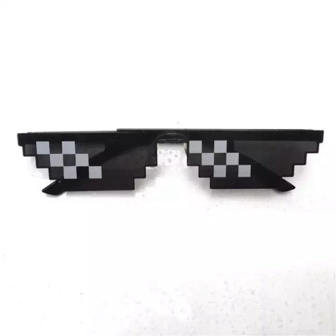 Kính Mát Thug Life 8-bit Độc Đáo Phong Cách Minecraft