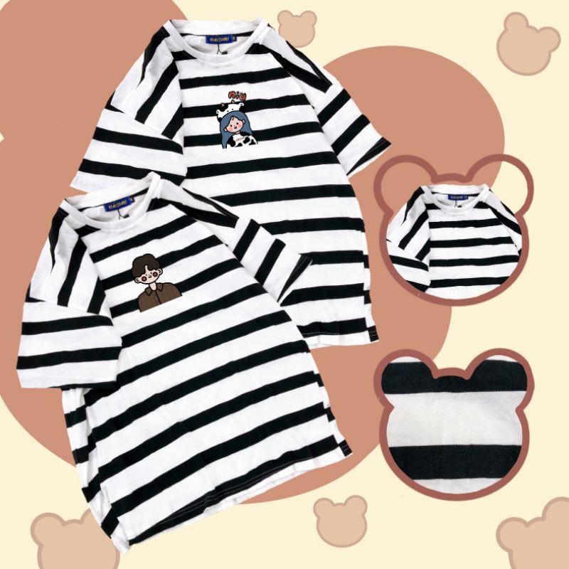 Áo thun tay lỡ 100% cotton mềm mịn mát ulzzang unisex áo đôi - ẢNH THẬT