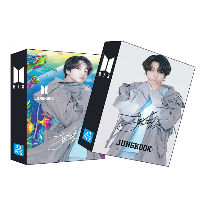 Lomo card BTS thành viên JUNGKOOK