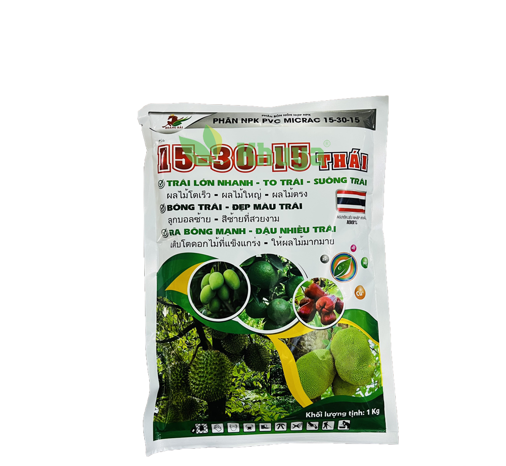 Phân bón NPK 15 - 30 - 15 Thái Lan 1kg