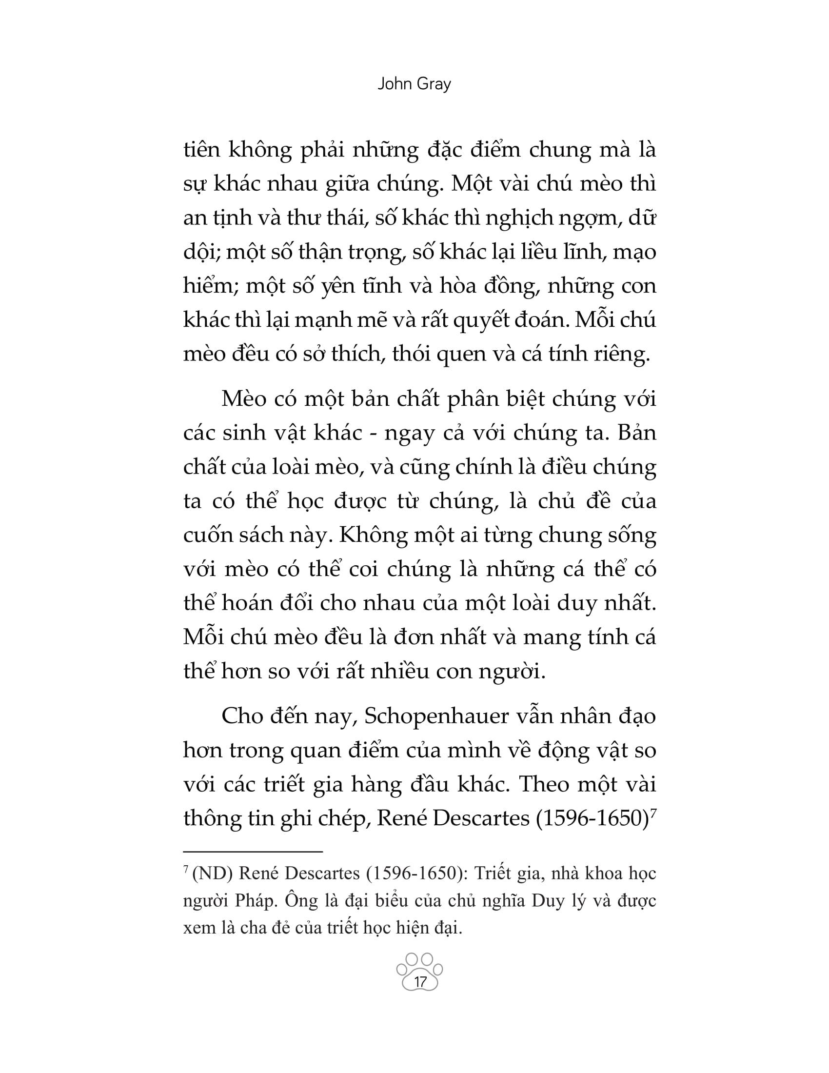 Mèo Và Triết Lý Nhân Sinh