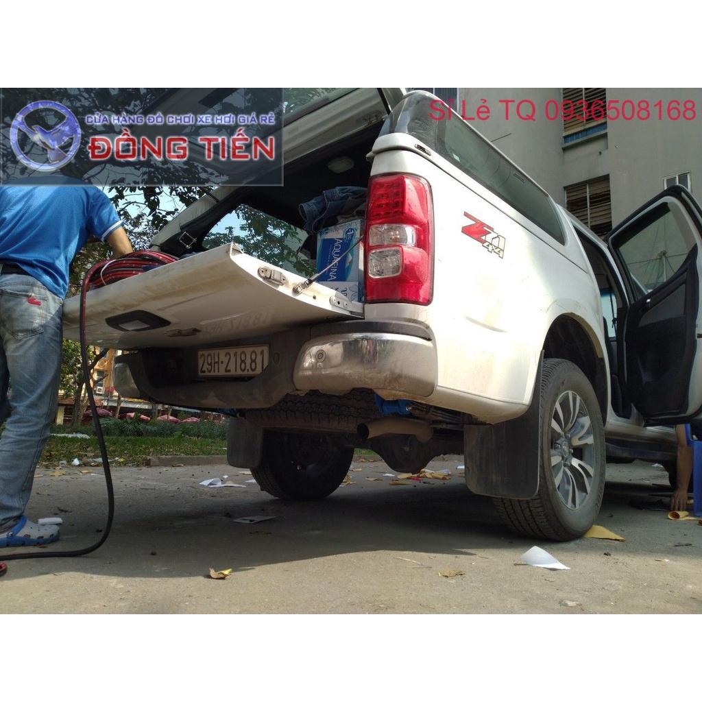 Độ cùm nhíp chống giật JS1 Thái Lan, giải pháp đơn giản giúp xe bán tải ÊM ÁI hơn dành cho Chevrolet Colorado