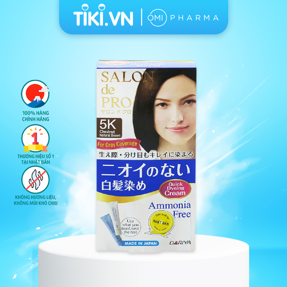 KEM NHUỘM TÓC PHỦ BẠC SALON DE PRO 5K
