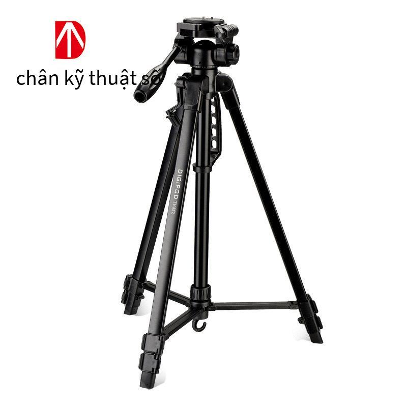 Khuyến mại jiejie chân máy di động SLR chân máy ảnh hợp kim nhôm DV chụp ảnh điện thoại di động khung đầu TR452