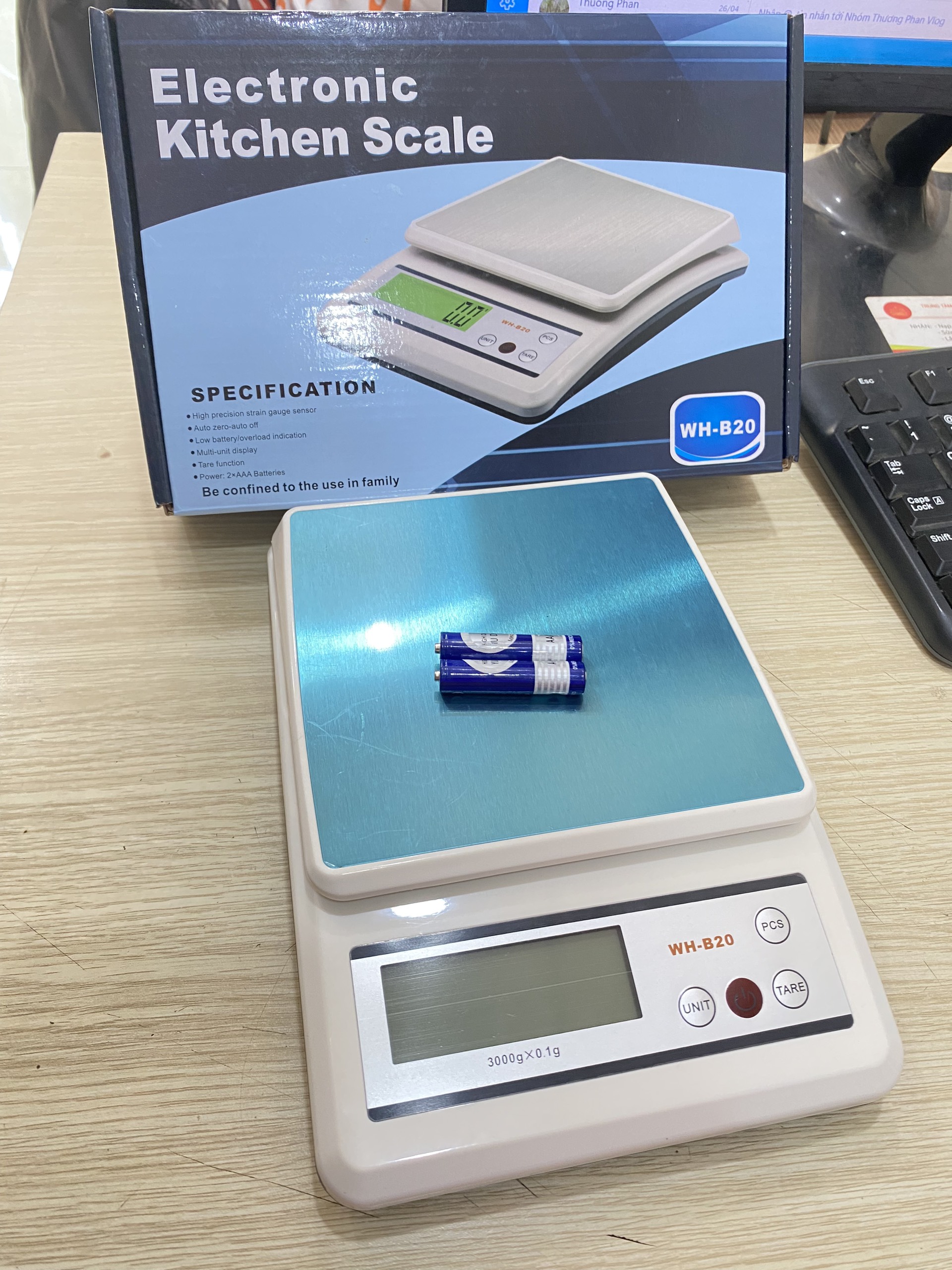 Cân Nhà Bếp WH-B20