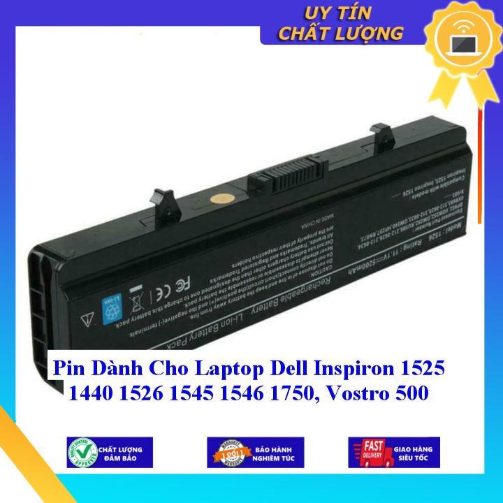 Hình ảnh Pin dùng cho Laptop Dell Inspiron 1525 1440 1526 1545 1546 1750 Vostro 500 - Hàng Nhập Khẩu  MIBAT284