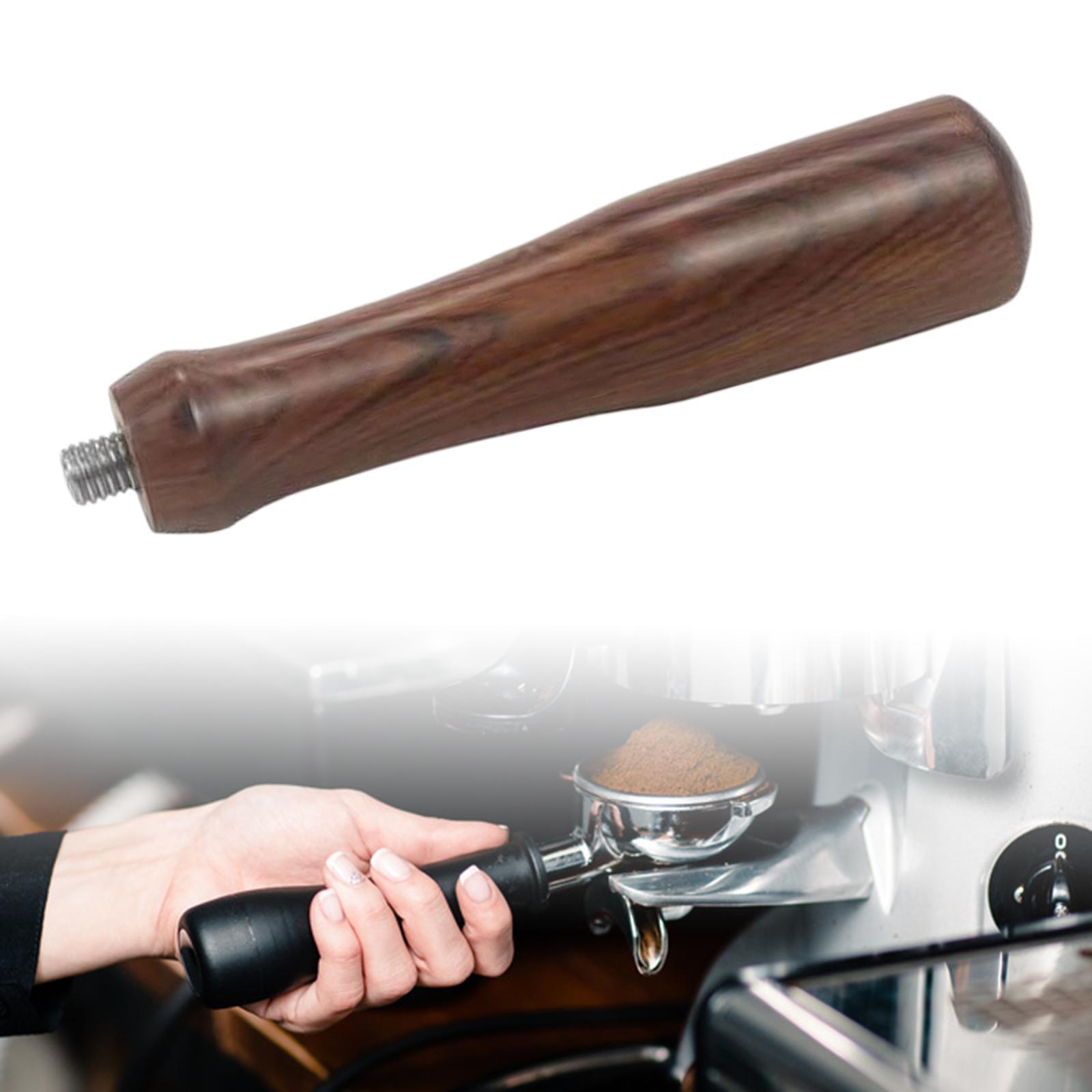 Professional Portafilter Handle Replacement Part Wooden for Coffee Machine
