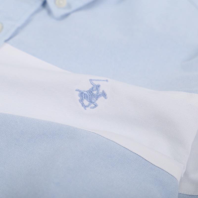 Áo sơ mi Dài tay Nam Beverly Hills Polo Club Slimfit Xanh CMSLS20TL014