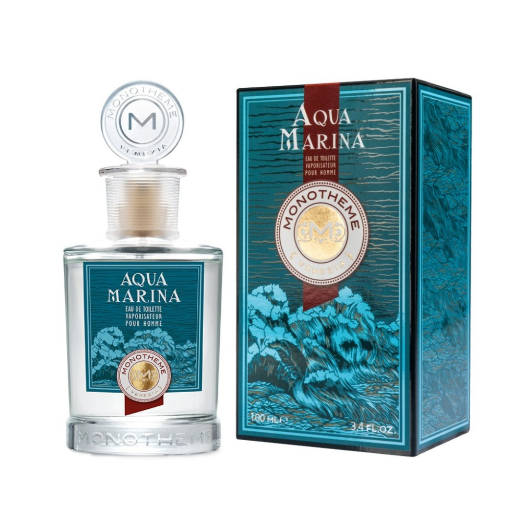 MONOTHEME Aqua Marina EDT Pour Homme 100ml nước hoa nam Italia nổi bật nốt hương Cam chanh - Thảo mộc - Gỗ