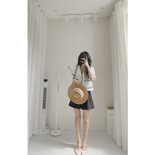 Set áo cộc + quần siêu xinh by samhyewear