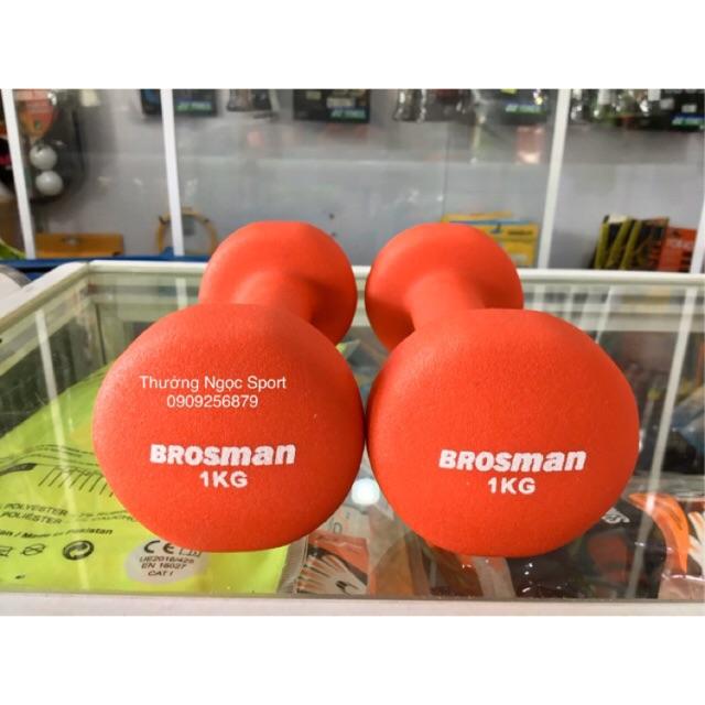 Tạ BROSMAN bộ 2 tạ 1kg