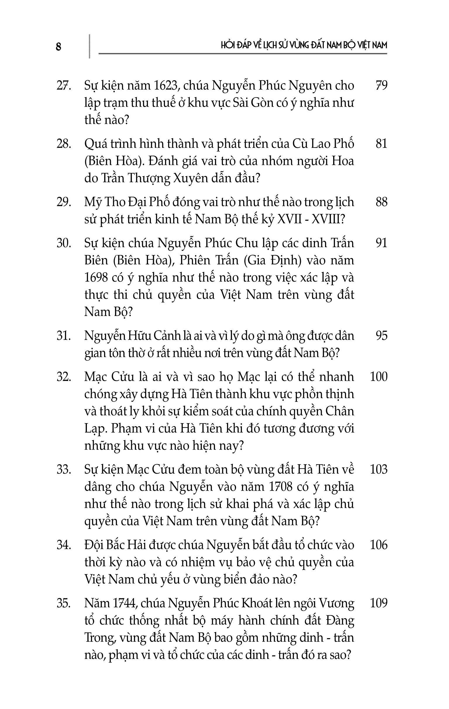 Hỏi Đáp Về Lịch Sử Vùng Đất Nam Bộ Việt Nam