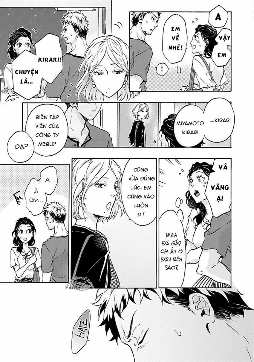 biên tập viên mộng mơ và tiểu thuyết gia chán đời chapter 4 9