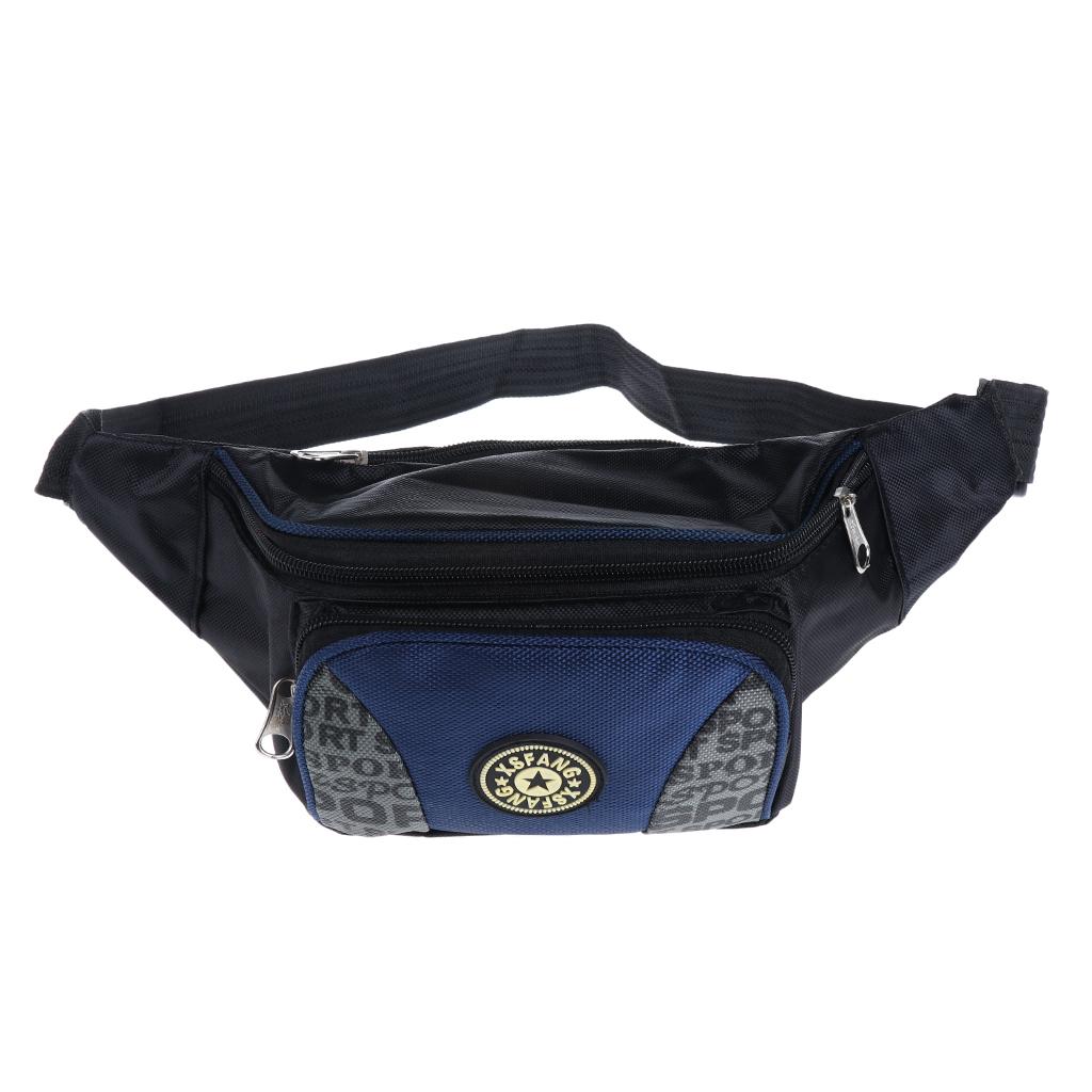 Outdoor Running Hiking Waist Bag Camping Unisex Sports Fitness Fanny Pack Color and Pattern Optional