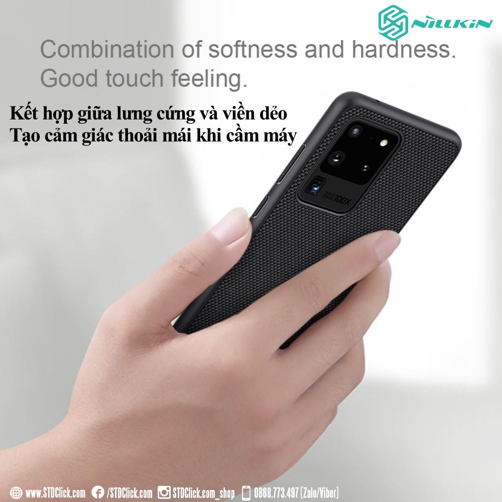 ỐP LƯNG DÀNH CHO ĐIỆN THOẠI SAMSUNG GALAXY S20 ULTRA VÀ S20 ULTRA 5G NILLKIN TEXTURED NYLON FIBER