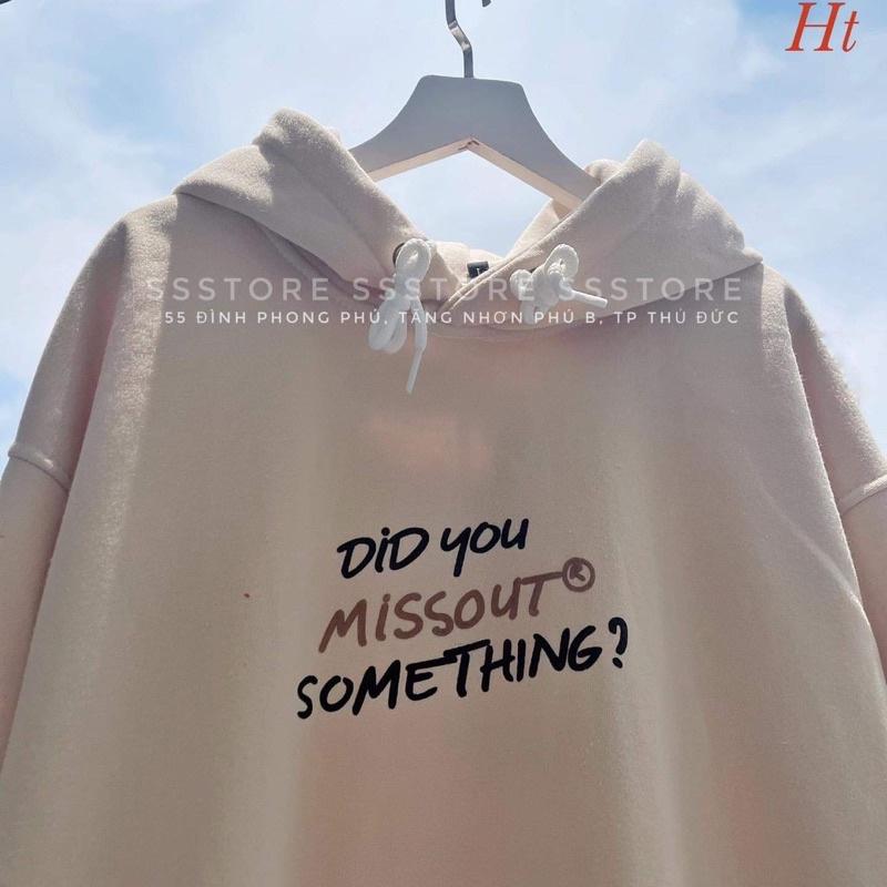 Áo hoodie DID YOU H2A876