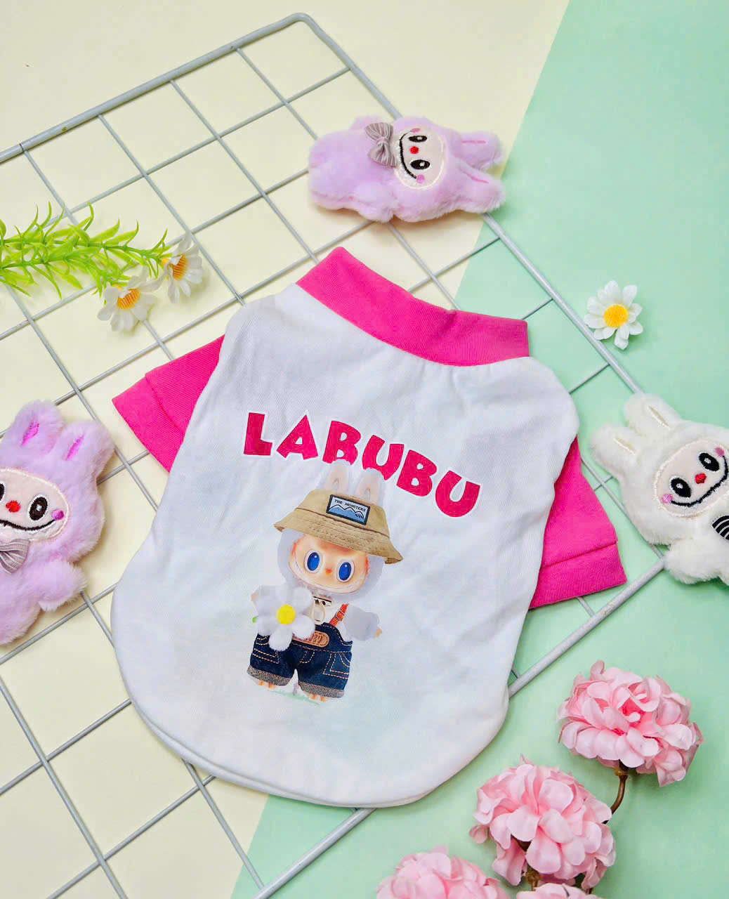 ÁO LABUBU SIÊU DỄ THƯƠNG TỪ 0.5-15KG DÀNH CHO THÚ CƯNG CHÓ MÈO