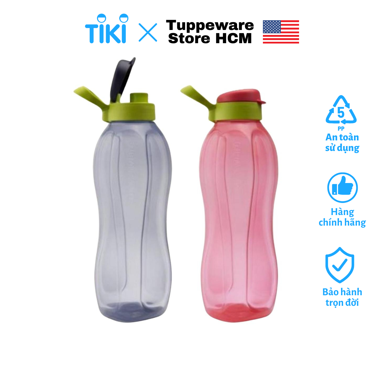 Bình nước eco bottle 1.5L tupperware