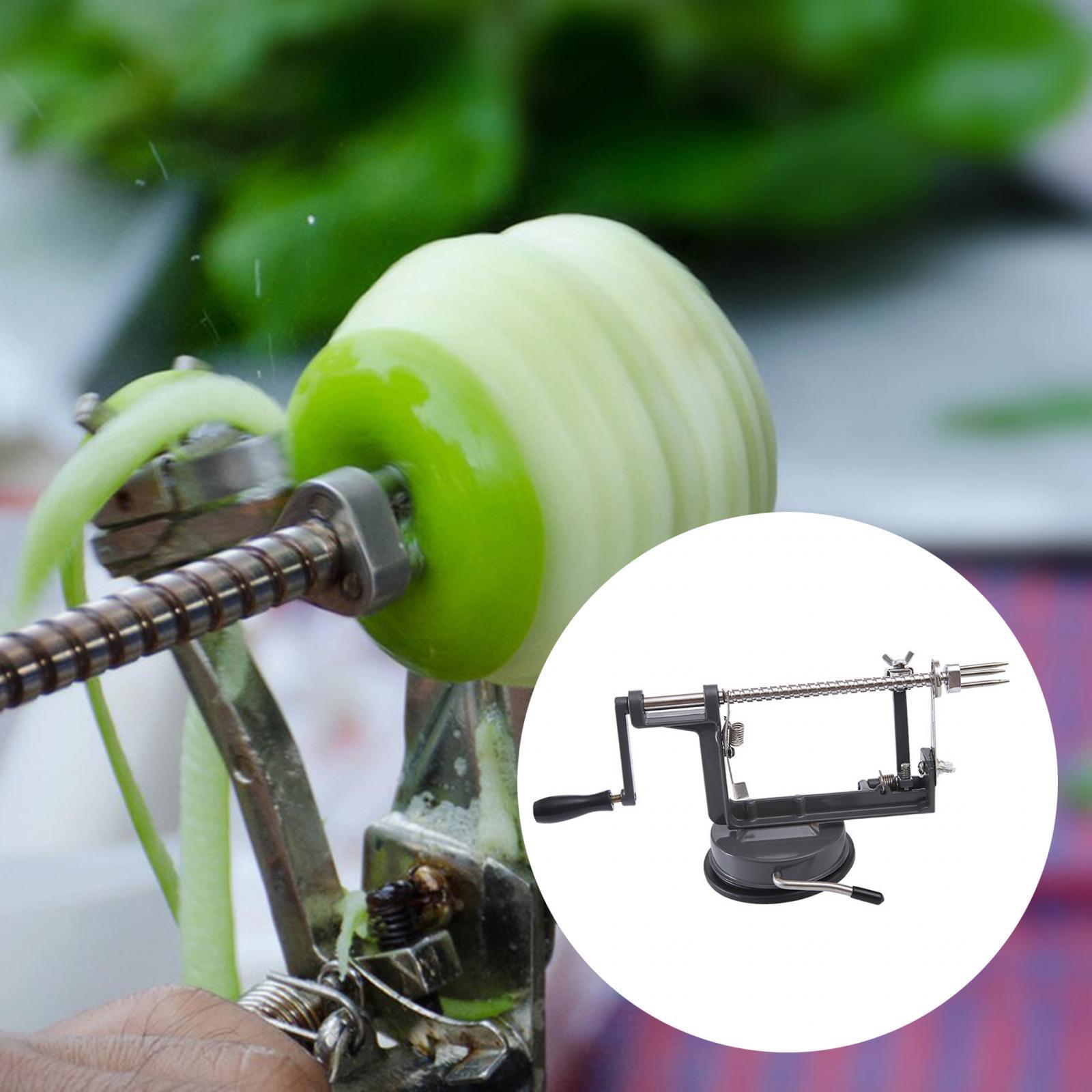 Fruit Peeling, Slicer and Corer Strong Scution Fruit Slicing Machine for Shop