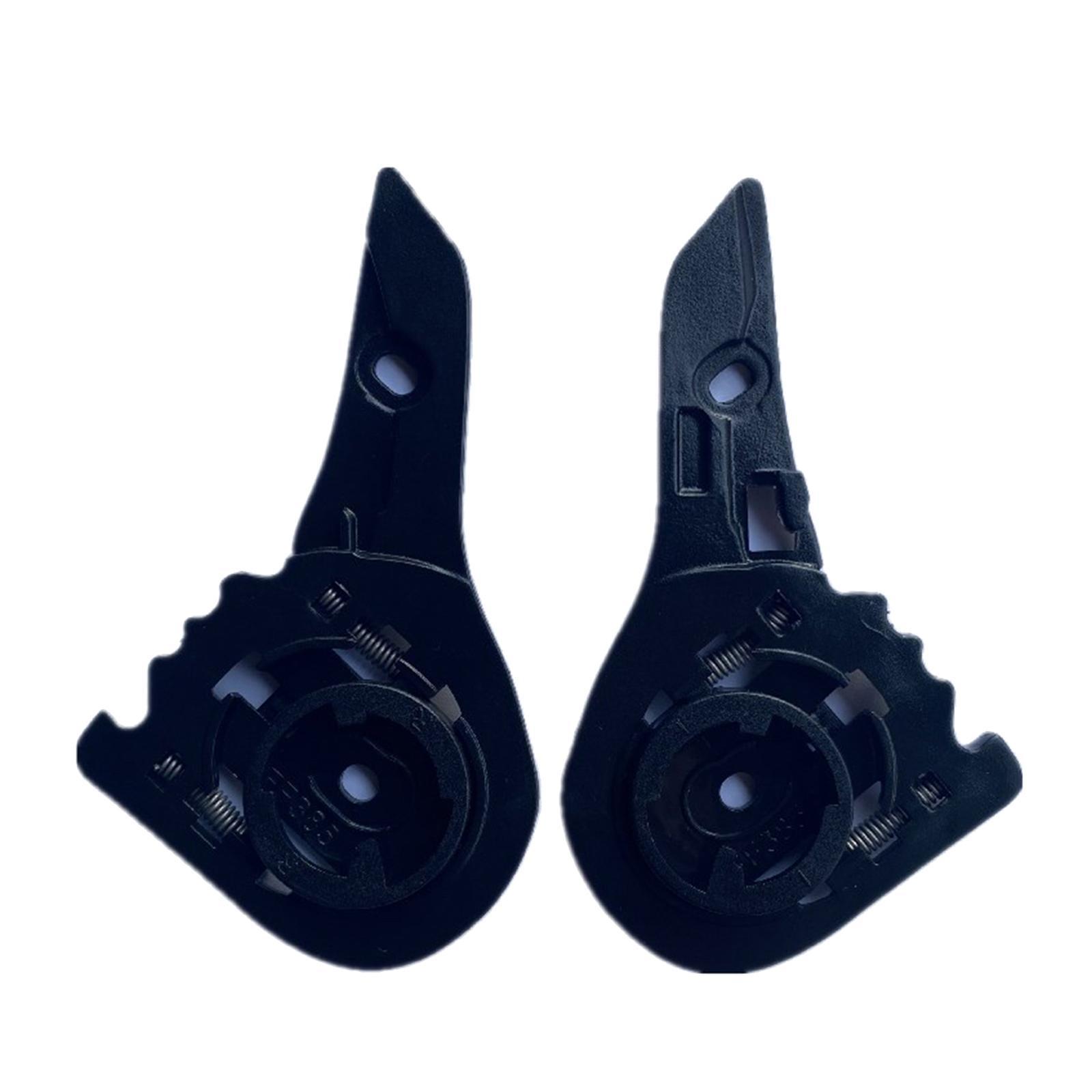 Helmet Lens Base, Left Right Helmet Visor Support, Visor Shield Gear Base Plate, for LS2 Ff358 396 385 Easy to install, ready to use