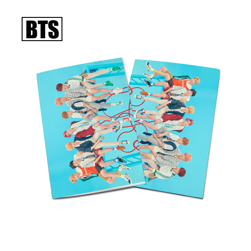 Bộ 10 vở BTS IDOL Notebook A5