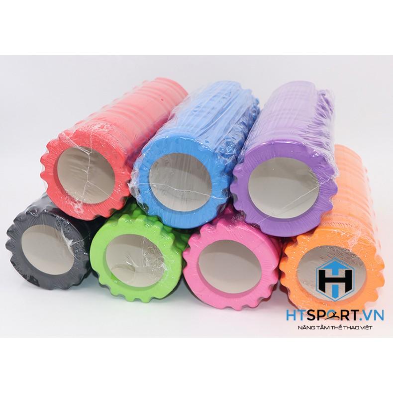 Con Lăn Foam Roller Massage, Dãn Cơ Tập Gym, Yoga Hàng Chuẩn Chính Hãng