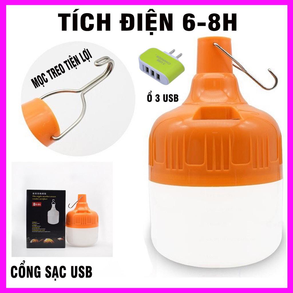 Bóng đèn led tích điện 6-8h loại 150w siêu sáng