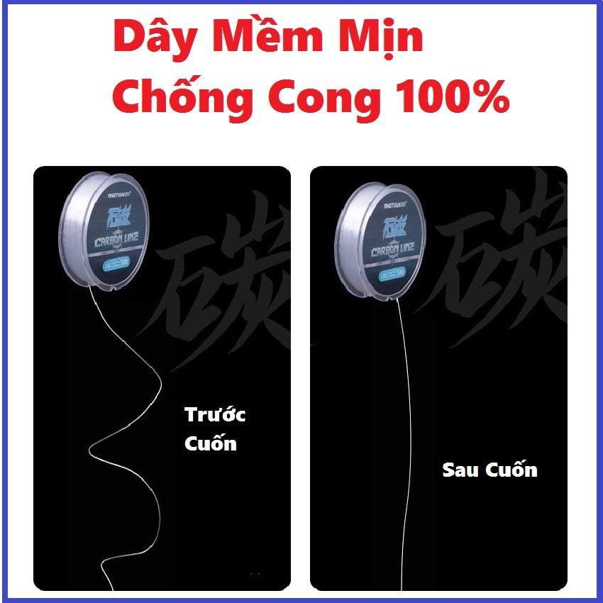Cước Câu Cá Carbon Cao Cấp YingTian Carbonline Chuyên Săn Hàng DCR4 -