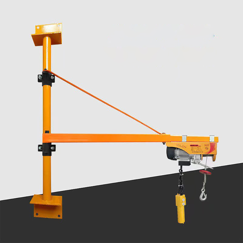 Khung treo tời điện gia đình 200kg – 600kg chịu tải lớn dùng để bắt tời lên tường bê tông, nhà xưởng, công trình thi công