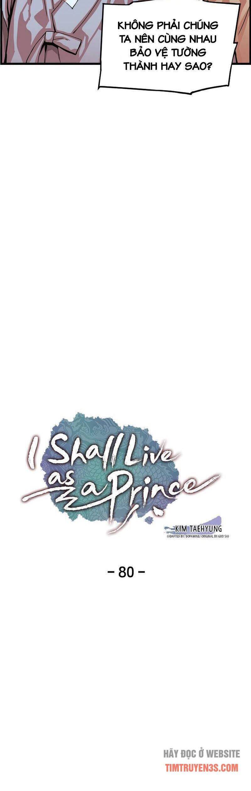 tôi sẽ sống như một hoàng tử chapter 80 6