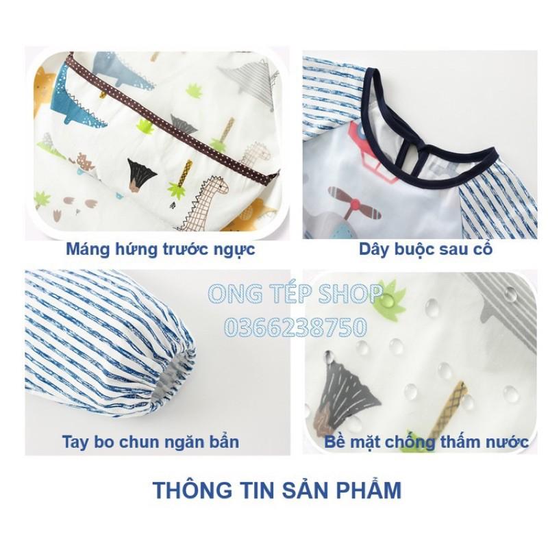 Áo yếm cho bé tập ăn dặm