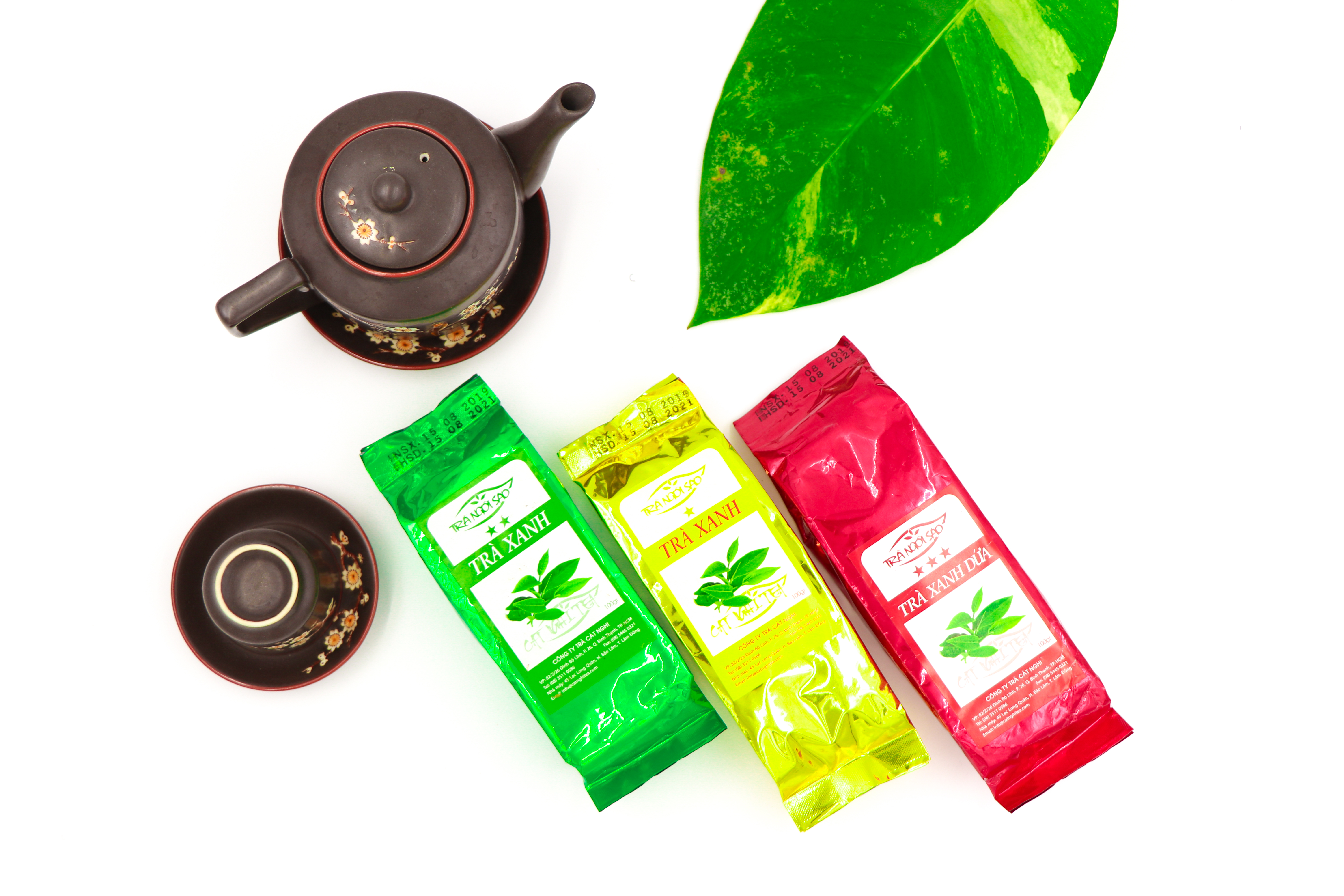 Combo Trà Xanh 2 Sao Cat Nghi Tea  (100g/gói)