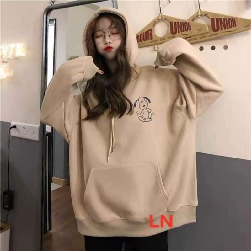 Áo hoodie logo cún TH6