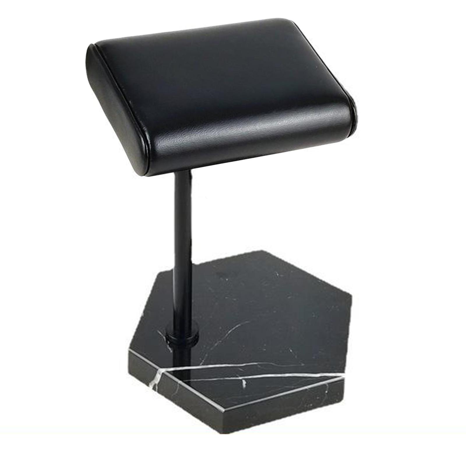 Watch Stand, Jewelry Holder Stand, PU Leather & Marble Watch Display Stand for Watches, Jewelry, Bracelets and Bangles