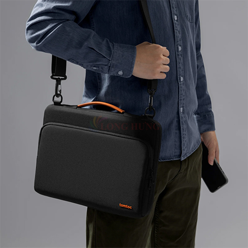 Túi xách chống sốc Tomtoc Defender-A40 Laptop Shoulder Bag Macbook Pro - Hàng chính hãng