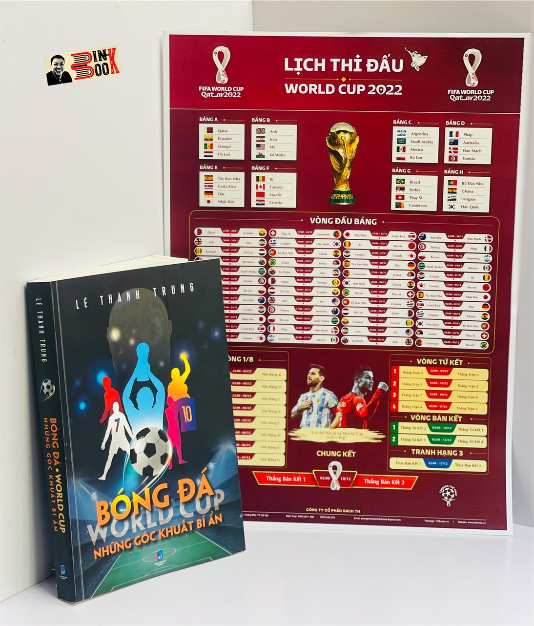 BÓNG ĐÁ – WORLD CUP – NHỮNG GÓC KHUẤT – Lê Thành Trung – Nxb Dân Trí – bìa mềm
