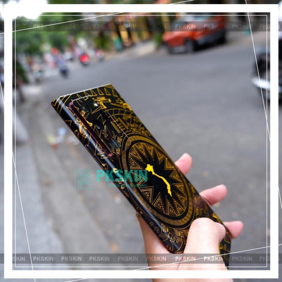 Miếng dán skin dành cho Note 20 ultra,S21 ultra,S22 ,S22 plus ,S22 ultra ,Note 10,Note 10 plus trống đồng