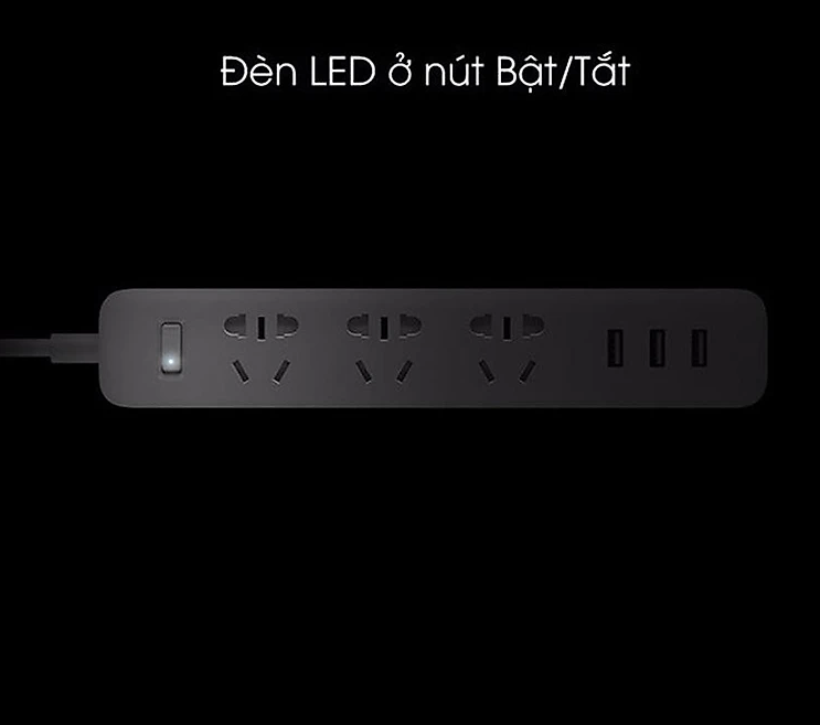 Ổ cắm điện tich hợp USB Xiaomi XMCXB01QM - Hàng nhập khẩu