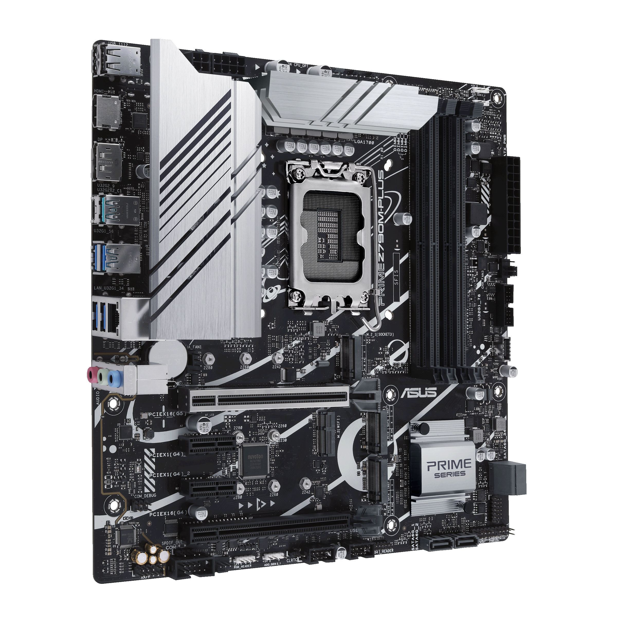 Mainboard ASUS PRIME Z790M-PLUS-CSM (Intel Z790/Socket 1700/M-ATX/4 khe ram/DDR5 ) - Hàng Chính Hãng