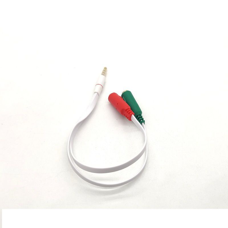 Jack chia hoặc gộp 1 cổng âm thanh 3.5mm thành 2 cổng 3.5mm cho MIC và PHONE Hàng Nhập Khẩu - Cáp chia Audio 3.5mm ra mic và loa (Màu Giao Ngẫu Nhiên)