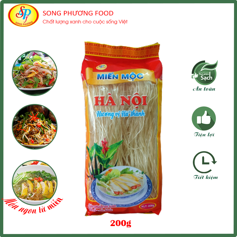 Miến Mộc Hà Nội (miến dong) 200g- Hàng xuất khẩu Nhật