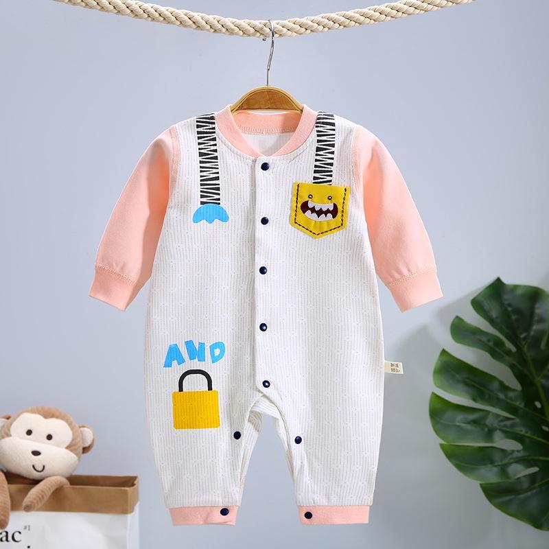 Body liền thân, bodysuit dài tay cotton cho bé trai và bé gái sơ sinh từ 3-12kg, hàng đẹp phong cách mới