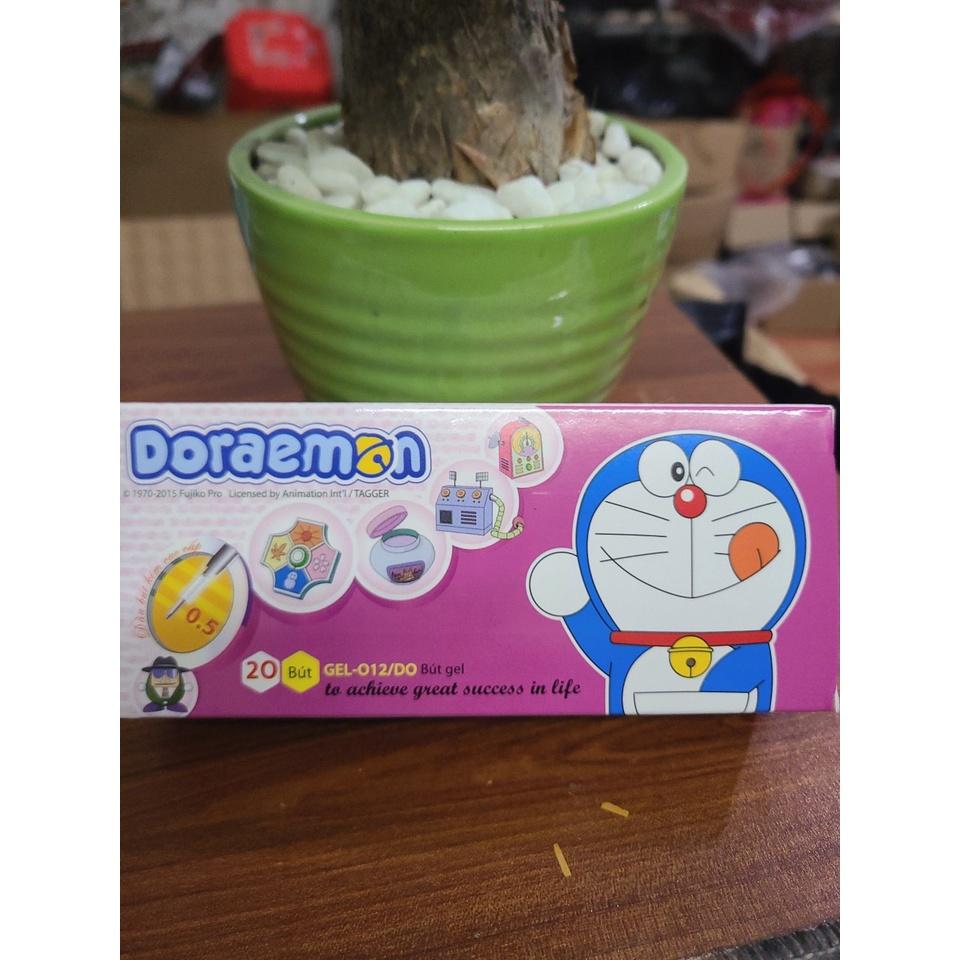 01 Hộp 20 Cây Bút Gel Doremon Mực Tím